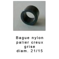 Lot de 4 bagues nylon pour palier creux